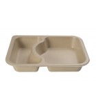 PT6122-37 - Pulp 2 Cavity Shallow Meal Tray